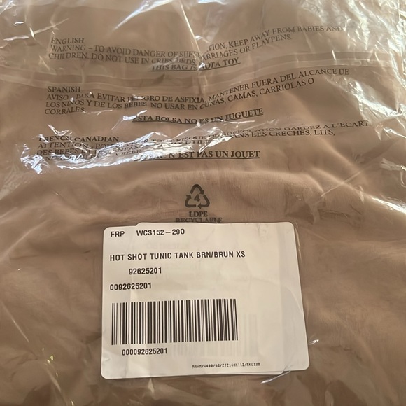 NWT FP MOVEMENT BY FREE PEOPLE HOT SHOT TUNIC TANK - Picture 4 of 4